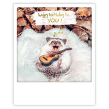 Carte postale - Format Polaroide - Happy birthday to you