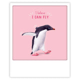 Carte postale - Format Polaroide - I believe i can fly