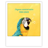 Carte postale - Format Polaroide - Mon coco
