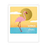 Postcard - Polaroid format - Summer dreams