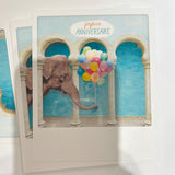 Carte postale - Format Polaroide - joyeux anniversaire