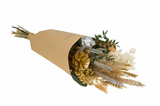 Weihnachtsfeld-Blumenstrauß Medium - Gold/Silber 