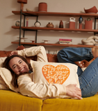Coussin - 'Self love is your super power' - Orange