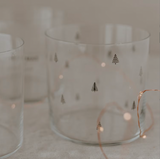 Duo de verre - Petits sapins