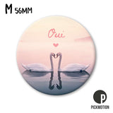 Magnet taille M - Oui swans