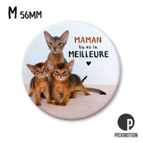 Magnet taille M - Super Maman