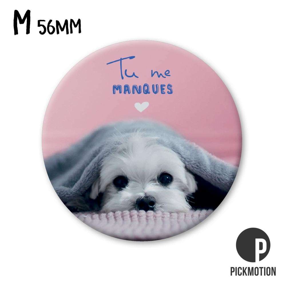Magnet taille M - Tu me manques