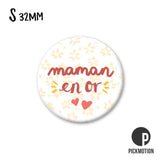 Magnet taille S - Maman d'or
