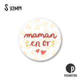 Magnet Size S - Golden Mom