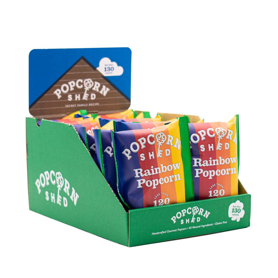 Popcorn Rainbow - snack pack