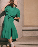 Robe Eloise - Vert