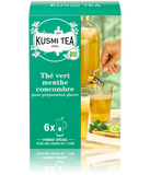 Thé vert menthe-concombre - pour thé glacé